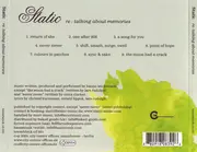 CD - Static - Re: Talking About Memories