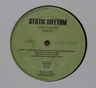 Static Rhythm - Real Me / Control