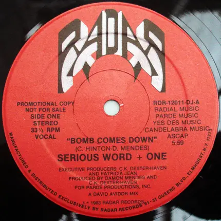 Status IV / Serious Word + One - Lovin' You / Bomb Comes Down