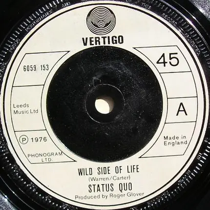 Status Quo - Wild Side Of Life