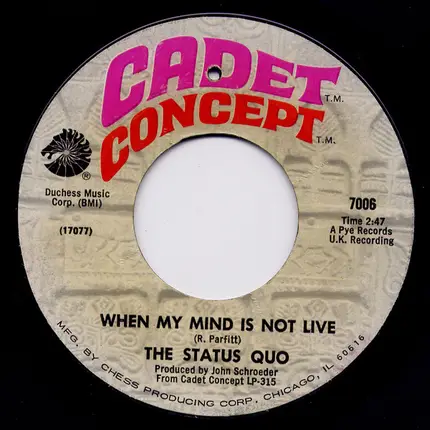 Status Quo - Ice in the sun