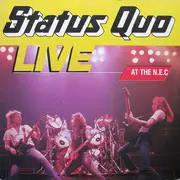 LP - Status Quo - Live At The N.E.C. - Die Cut Cover