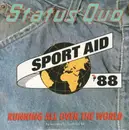 7inch Vinyl Single - Status Quo - Running All Over The World - Black Paper Labels