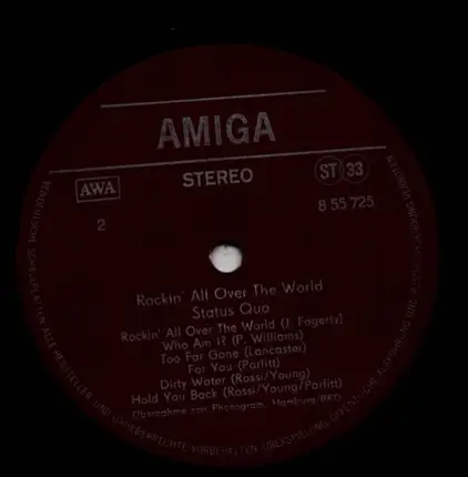 Status Quo - Rockin´All Over The World
