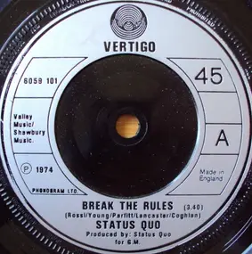 Status Quo - Break The Rules