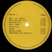 Double LP - Staubsauger - Sex Vor Zwölf - punk ndw minimal electro