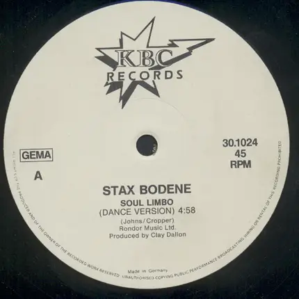 Stax Bodene - Soul Limbo