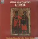 LP - Staatlicher Männerchor Sofia, D. Russkov - Gesänge aus altslawischer Liturgie