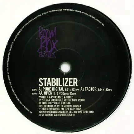Stabilizer - Pure Digital