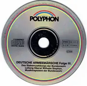 CD - Stabsmusikkorps Der Bundeswehr , Wilhelm Stephan - Deutsche Armeemärsche III. Folge