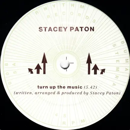 Stacey Paton - Turn Up The Music