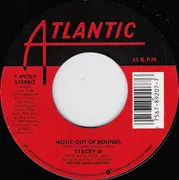 7inch Vinyl Single - Stacey Q - Music Out Of Bounds / Don't Let Me Down