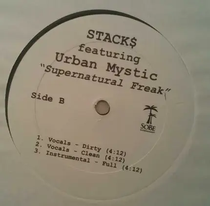 Stacks Featuring Lady X & Urban Mystic - In Ya Jungle / Supernatural Freak