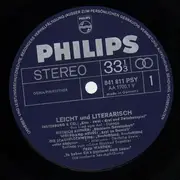 LP - Stachelschweine, W. Neuss... - Leicht Und Literarisch - rar kabarett folklore