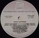 12inch Vinyl Single - Stacy Lattisaw - What You Need