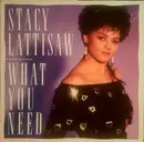 LP - Stacy Lattisaw - What You Need
