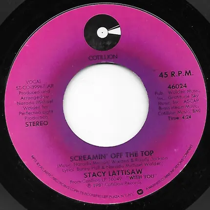 Stacy Lattisaw - It Was So Easy