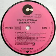LP - Stacy Lattisaw - Sneakin' Out