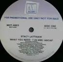 12inch Vinyl Single - Stacy Lattisaw - What You Need (Extended Version) - Promo