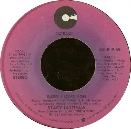 Stacy Lattisaw - Love On A Two Way Street