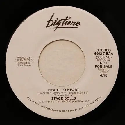 Stage Dolls - Heart To Heart