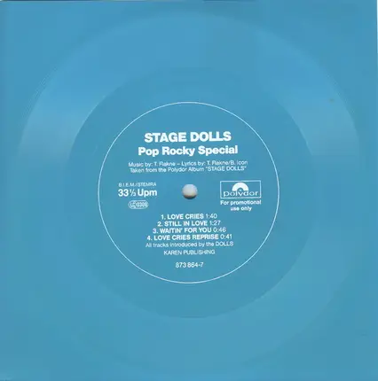 Stage Dolls - Pop Rocky Special