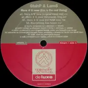 12inch Vinyl Single - StahP & LamS - Here 4 U Now (This Is The Real Thang)
