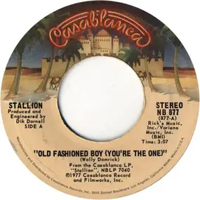 Stallion - Old Fashioned Boy (You're The One) / Woman