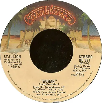 Stallion - Old Fashioned Boy (You're The One) / Woman