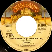 7inch Vinyl Single - Stallion - Old Fashioned Boy (You're The One)