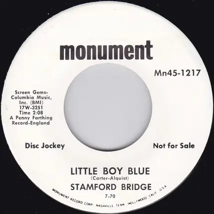 Stamford Bridge - Roly Poly / Little Boy Blue