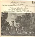 LP - Stamitz, Mozart/ Münchener Kammerorch., H. Stadlmair, Kammerorch. TiborVarga, T. Varga - Sinfonie A-dur * Divertimento D-dur KV 136