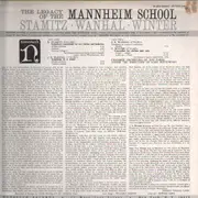 LP - Stamitz, Wanhal, Winter - The Legacy Of The Mannheim School