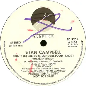 Stan Campbell - Don't Let Me Be Misunderstood