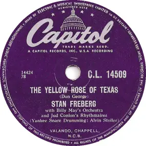 Stan Freberg - The Yellow Rose Of Texas / Rock Around Stephen Foster