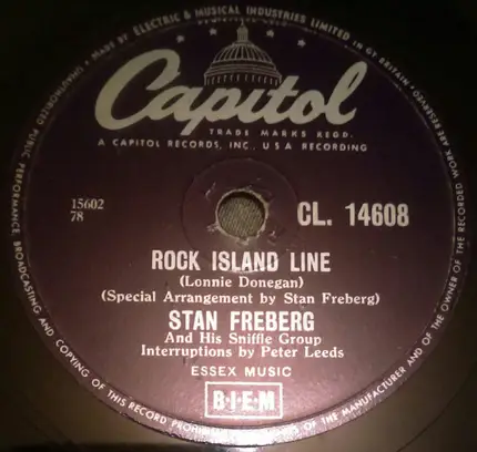 Stan Freberg - Heartbreak Hotel / Rock Island Line
