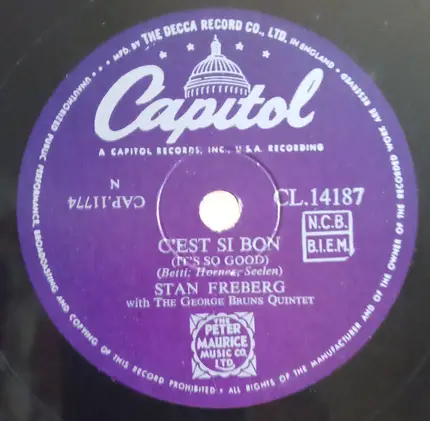 Stan Freberg - Sh-Boom / C'est Si Bon