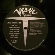 LP - Stan Getz · Gerry Mulligan · Harry Edison , Louis Bellson And The Oscar Peterson Trio - Jazz Giants '58