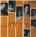 LP - Stan Getz , Dizzy Gillespie , Coleman Hawkins , Paul Gonsalves , Wynton Kelly , J.C. Heard , Wendel - Sittin' In - Mono, Insert