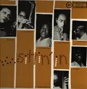 LP - Stan Getz , Dizzy Gillespie , Coleman Hawkins , Paul Gonsalves , Wynton Kelly , J.C. Heard , Wendel - Sittin' In - Mono