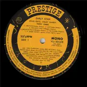 LP - Stan Getz , Jimmy Raney , Terry Gibbs - Early Stan - Mono+insert