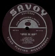 LP - Stan Getz , Sonny Stitt , Fats Navarro , Bud Powell , Hank Jones , Max Roach - Opus De Bop - Mono