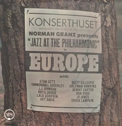 Stan Getz / Cannonball Adderley / J.J. Johnson - Jazz At The Philharmonic In Europe Vol. 1