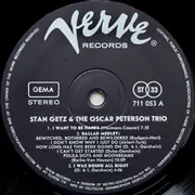 LP - Stan Getz And The Oscar Peterson Trio - Stan Getz And The Oscar Peterson Trio