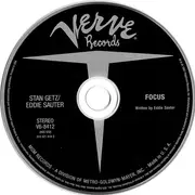 CD - Stan Getz / Eddie Sauter - Focus - Digipak