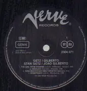LP - Stan Getz / João Gilberto Featuring Antonio Carlos Jobim - Getz / Gilberto - label variation