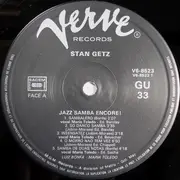 LP - Stan Getz / Luiz Bonfá - Jazz Samba Encore!