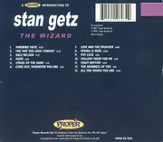 CD - Stan Getz - A Proper Introduction To Stan Getz - The Wizard - Digipak