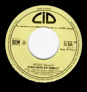 7inch Vinyl Single - Stan Getz - En Direct