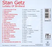 CD - Stan Getz - Lullaby Of Birdland